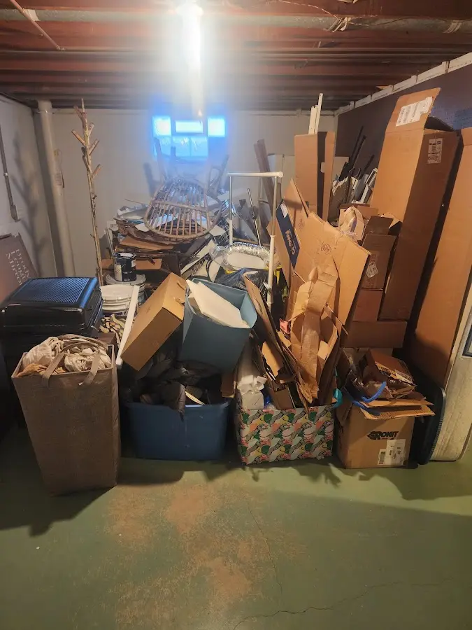 Roll-off dumpster container at job site for Construction Dumpster Rental in Dothan